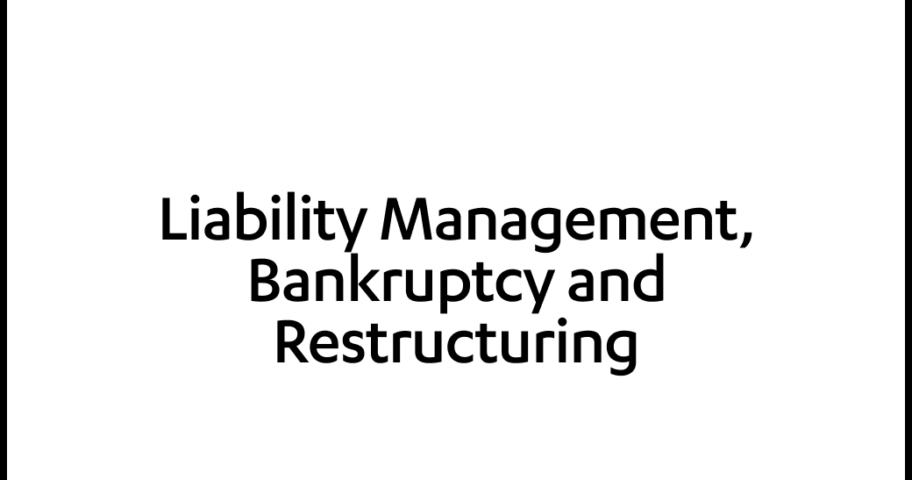 Doncasters Liability Management, Bankruptcy and Restructuring Tombstone