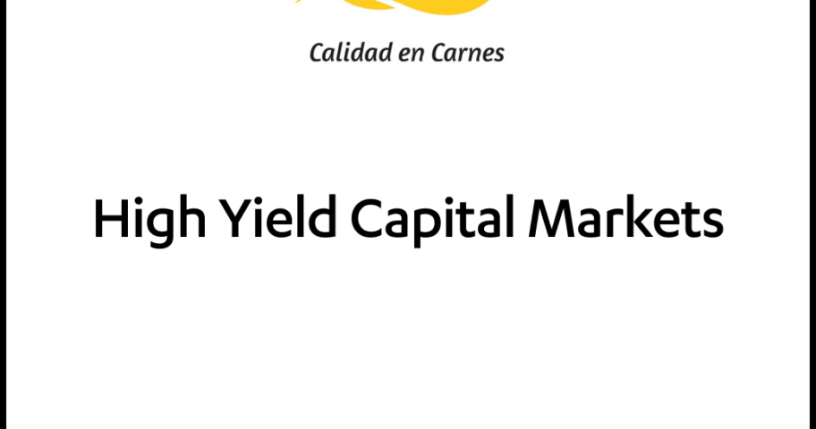 Frigorifico Concepion High Yield Capital Markets Tombstone