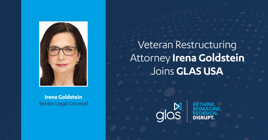 Irena Goldstein Joins GLAS USA