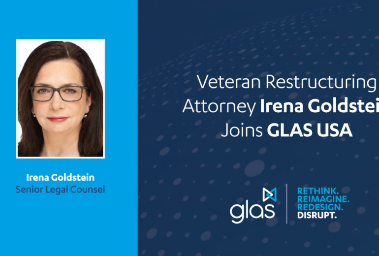 Irena Goldstein Joins GLAS USA