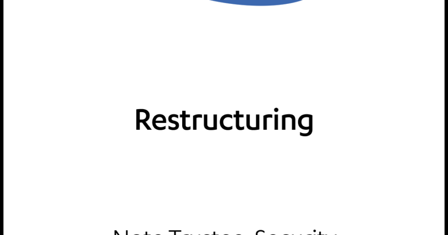 Invacare Restructuring Tombstone