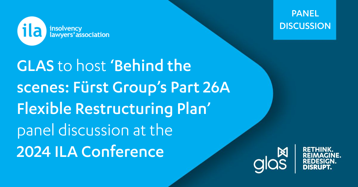 GLAS to share behind the scenes look at Fürst 26A Restructuring Plan at