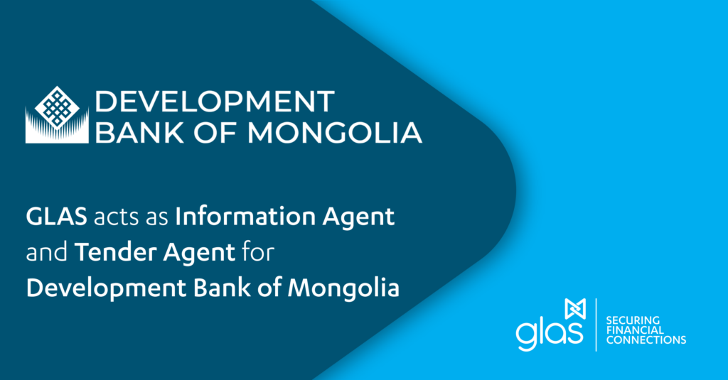 GLAS partners with Development Bank of Mongolia on liability management exercise